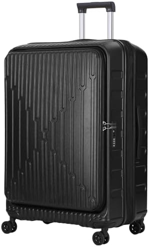 Amazon.com | LEGEND WALKER Front Open Max Expansion Luggage, 26