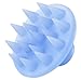 下村企販 Shimomura 32709 Shampoo Brush, Silicone, Made in Japan, Women's, Men's, Hair Cleaning, Scalp, Pores, Massage, Hair Tangle Resistant, Easy to Hold, Scalp Brush, Blue