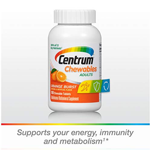 Centrum Chewable Multivitamin for Adults, 100 Count Pricepulse