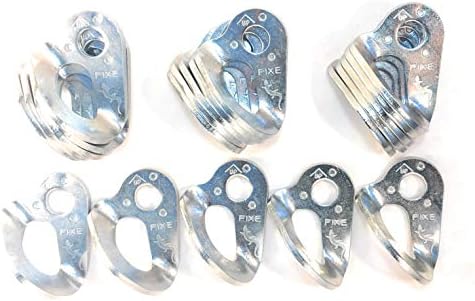 Fixe Plated Steel Bolt Hanger - CE/UIAA Certified