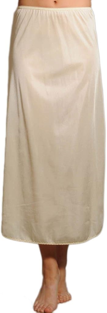 Velrose Lingerie Plus Size Long Half Slips 35" Style 2115 at  Women’s Clothing store