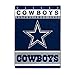 Northwest NFL Dallas Cowboys Unisex-Adult Raschel Throw Blanket, 60