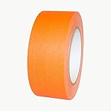 Polyken 510-Neon Premium Fluorescent Gaffers Tape: 2 in. x 75 ft. (Fluorescent Orange)