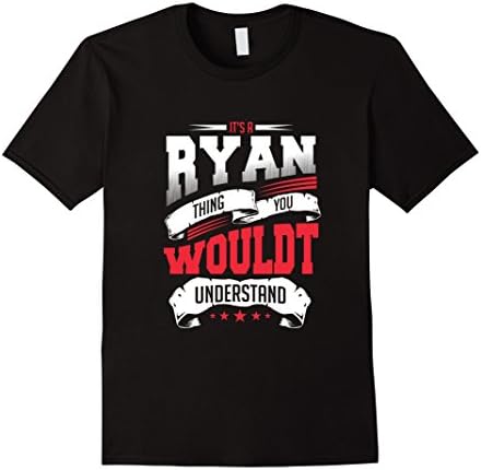 Men's Hello My Name Is Ryan Perfect Say My Name T-Shirt XL Black