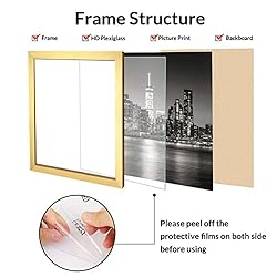 Annecy 4x6 Picture Frame Gold（2 Pack）, 4 x 6