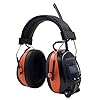 Protear Ear Defenders with DAB+/FM Radio & Bluetooth 5.2, Noise Cancelling Wireless Headphones for Workshop, Garden…