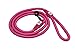 Comfortable & Shock Absorbing Pink 6ft Dog Rope Leash Feature Soft Hand Loop Great for Walking Running Hiking Climbing & Training Leash with Safety Reflective Stitching For Medium & Large Sized Dogs