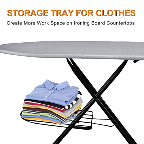 PickyanDco Ironing Board, Iron Board with Cover, Wall Mount Storage