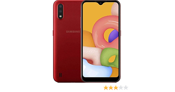 Amazon.com: Samsung Galaxy A01 16 GB/2 GB de RAM (SM-A015M/DS) Dual SIM,  pantalla de 5,7 pulgadas, GSM desbloqueado, versión internacional - rojo  (renovado) : Celulares y Accesorios