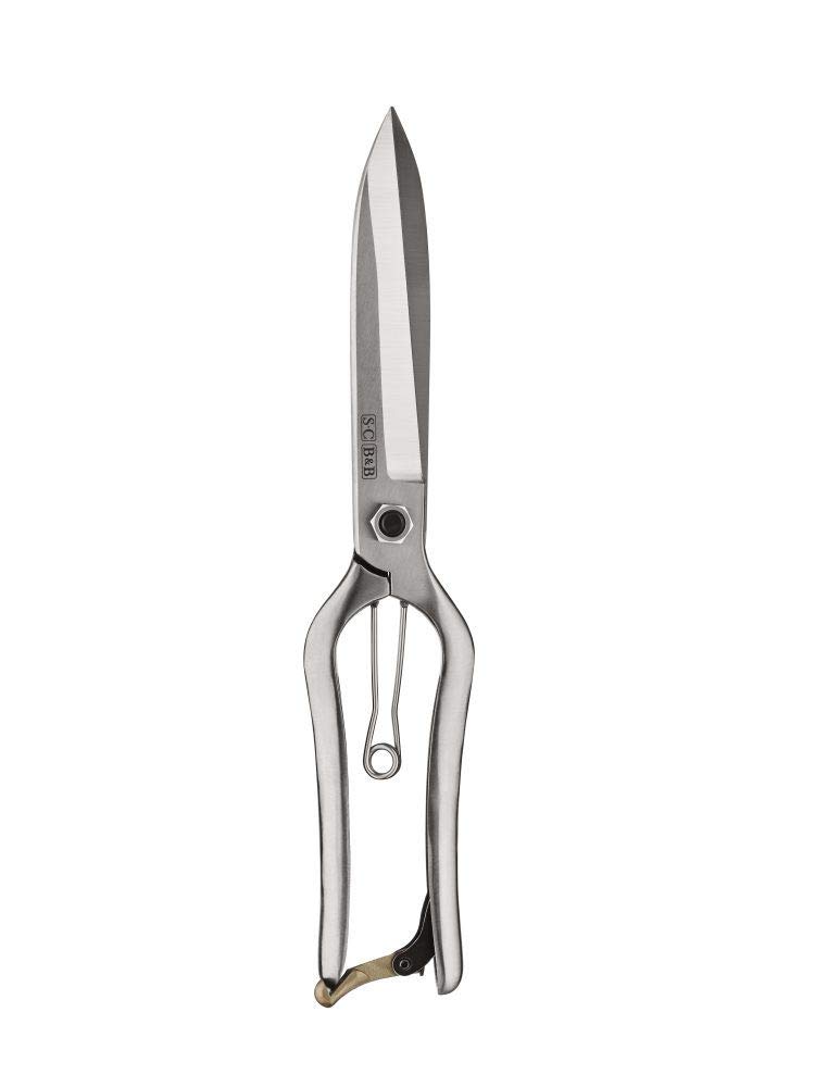 Burgon & Ball Sophie Conran Garden Topiary Shears with Brass Safety Lock, 28 cm Length