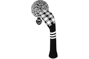 Scott Edward Golf Headcover Knitted Golf Headcover,1Piece Packed for Driver,Fairway or Hybrid/UT Cover,for 1 3 5 7 Men Women 