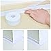 Sumnacon Bathtub PE Caulk Strip, Self Adhesive Waterproof Flexible Sealing Tape For Bathtub,Sink,Wall, Anti-mildew Tub Sealer Decorative Trim 1-1/2