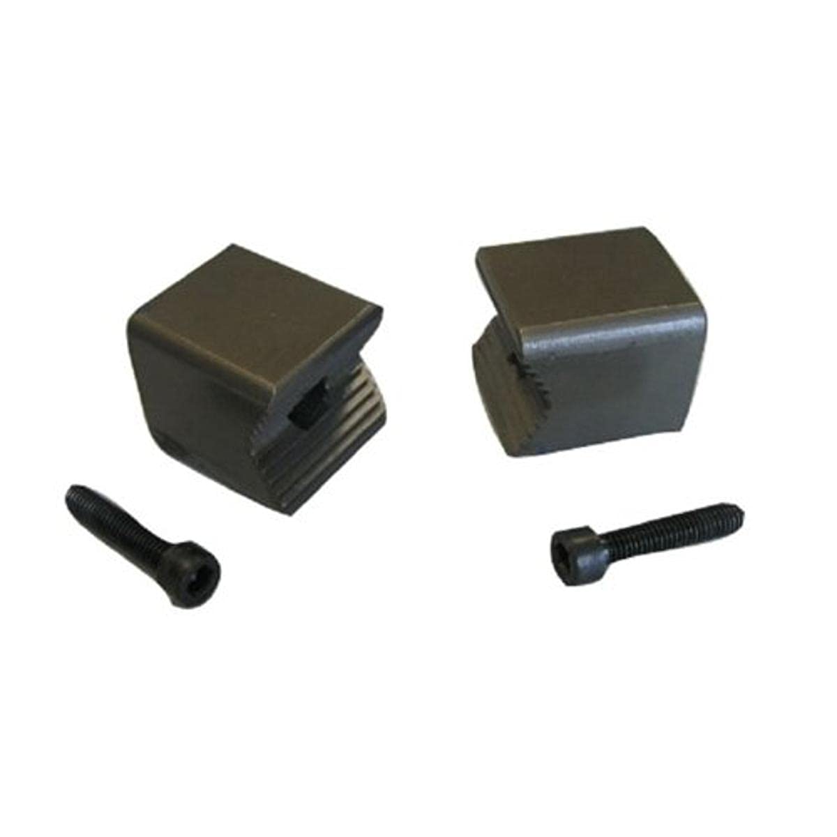 Bahco 833PJ-5 Pipe Jaws Set for 834V-5 Bench Vice, Grey, 125 mm, 4-Piece