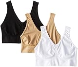 Carnival Women's 3 Pack EZ Fit Comfort Bra