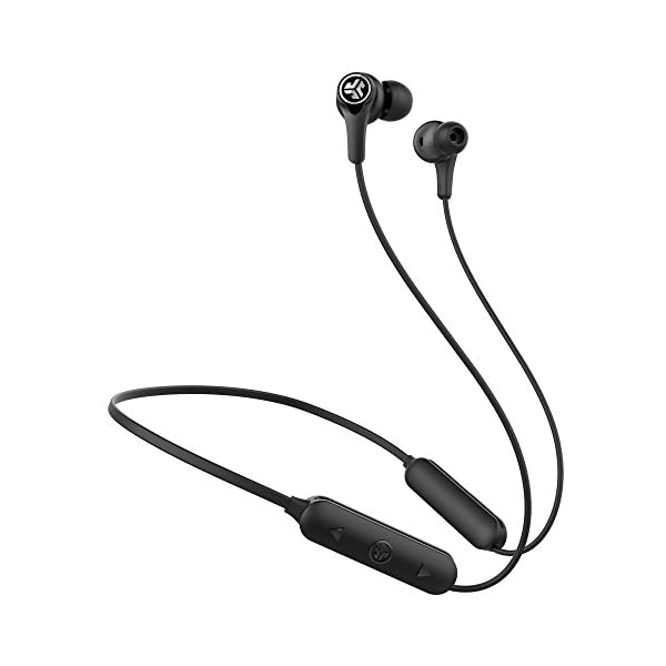 JLab-Audio-Epic-Executive-Wireless-Active-Noise-Canceling-Earbuds-Black-Travel-Friendly-7-Hour-Battery-Life-Bluetooth-41-aptX-Technology-IP54-Sweatproof-Extra-Gel-Tips-and-Cush-Fins-Travel-Case JLab Audio Epic Executive Wireless Active Noise Canceling Earbuds - Black - Travel Friendly 7 Hour Battery Life…