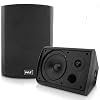 Pyle Pair of Wall Mount Waterproof & Bluetooth 6.5” Indoor/Outdoor Speaker System, with Loud Volume and Bass. (Pair…