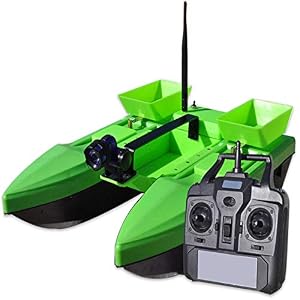 Lw Bateau à Appâts Intelligent, Détecteur De Poissons Sans Fil à Moteur Double, Distance De Contrôle à Distance 300-500m, Tête Simple/double, Modèle: Eal