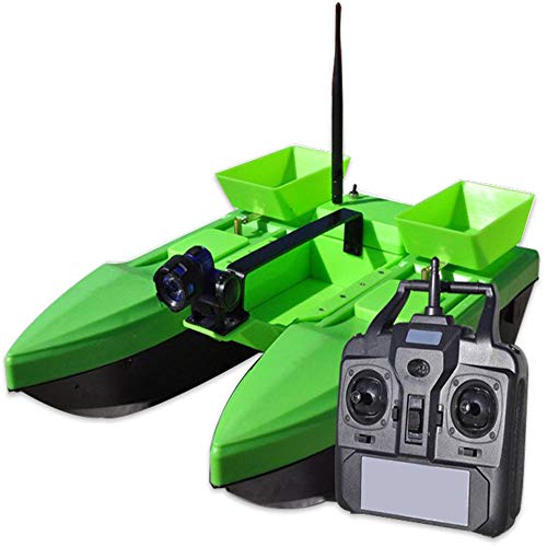 Lw Bateau à Appâts Intelligent, Détecteur De Poissons Sans Fil à Moteur Double, Distance De Contrôle à Distance 300-500m, Tête Simple/double, Modèle: Eal