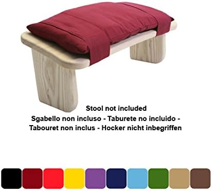 Blue Banyan Cushion to fit Budget Birch Ply Meditation Stool (Birch Ply Fixed Leg Stool or Birch Ply Folding Stool)