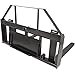 Titan Attachments Mini Skid Steer Pallet Fork Frame, Rated 4000 LB, Quick Tach Mounting