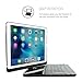 Snugg iPad Mini 4 Keyboard [Black] Wireless Bluetooth Keyboard Case Cover 360° Degree Rotatable Keyboard for Apple iPad Mini 4