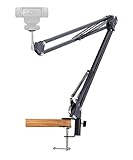 Logitech Webcam Mount,Webcam Clamp Mount Suspension Scissor Tripod Stand Holder for Logitech Webcam C922 C930e C930 C920 C615