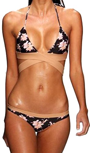 LTYY Womens Sexy Split Europe Bikini Swimsuit