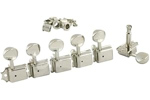 Kluson SD9105MN 6 In-Line Vintage Tuning Machines, Nickel