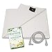 Real Nature Earth Connection/Grounding Mat for Better Sleep, Reduce Pain and Inflammation, Reconnect to The Earth EMF Recovery,Fits Full Size beds,Safe for Kids and Adults (Child Sheet 2752inch)
