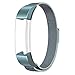 SWEES Metal Bands Compatible Fitbit Alta, Fitbit Alta HR & Fitbit Alta Ace, Milanese Stainless Steel Replacement Accessories Small Large for Women Men, Silver, Black, Rose Gold, Colorful, Champagne