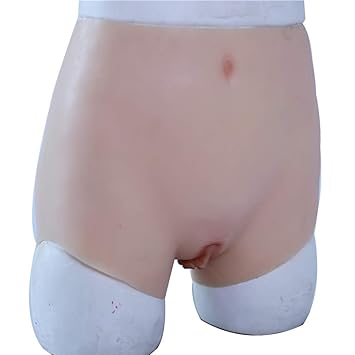 Crossdressing Silicone Pants Realist Vagina Fake Buttocks Shorts Cosplay Costumes für Transgender geeignet für Waistline 60-8