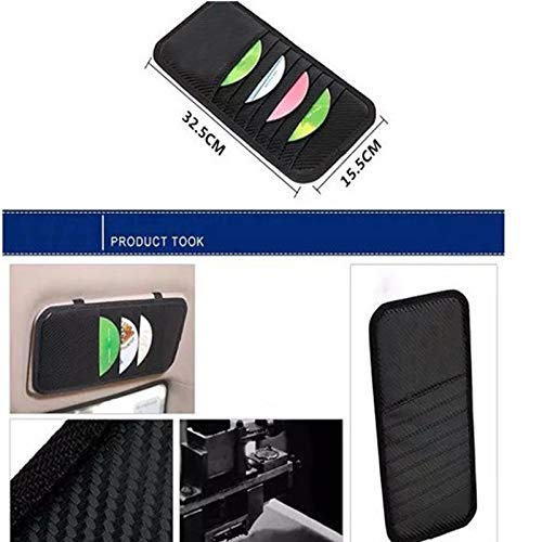 cars Bearfire Oval Logo CD/DVD Sun Visor Organizer (fit Cadillac) - Thumbnail 4