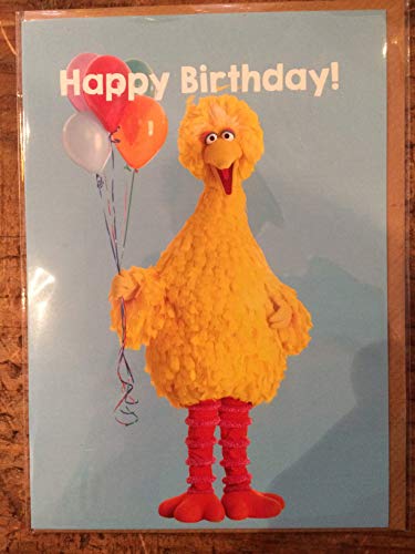 Sesame Street Happy Birthday Big Bird Card- Buy Online in India at