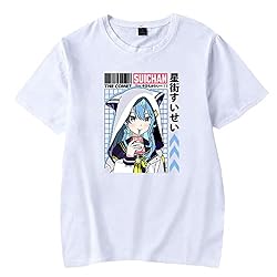 YUYEADZ Hoshimachi Suisei T-Shirt Women Men
