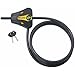 Master Lock Cable Lock, Python Adjustable Keyed Cable Lock, 6 ft. Long, Yellow & Black, 8419DPF primary