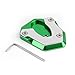Areyourshop Motorcycle Kickstand Side Stand Foot Pad For Kawasaki Z650 Z900 2017 Green