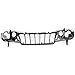Evan Fischer Header Panel Compatible with 1999-2003 Jeep Grand Cherokee - CH1220116