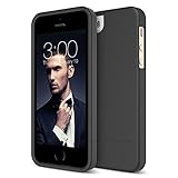 iPhone 5S Case, Maxboost [Vibrance Series] For Apple iPhone 5S / 5 Case Protective SOFT-Interior Slider Style Hard Cases Cover - Black