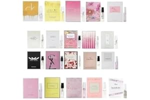 YERINUP Designer Fragrance Samples for Women Mini De mujer Gift Travel Size Set Spray Perfume (20PCS)
