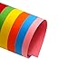 UPlama Double Sided Lightweight Construction Paper, Neon Colored Paper Pads Multicolored Construction Paper Craft Paper, Printing Paper And Copy Paper, 70GSM A4 20 Assorted Colors,8