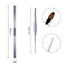 Vrenmol 6pcs White Pink 30ml Poly Gel UV LED Nail Builder Finger Extension Set with Nail Brush Nail Art Kit