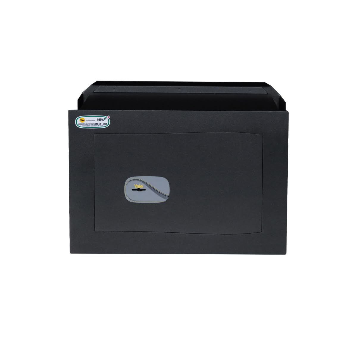 Yale certified key wall-mounted safe