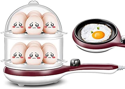 3 in 1 Multi-Function Electric Egg Cooker,Up to 14 Eggs Boiler Steamer Fry Double Layer Cooking Tools Kitchen Utensils [Energy Class A]