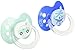 Playtex Silicone Binky Pacifiers, Newborn, 0-6 Months - 2 Pack (Styles/Colors May Vary)