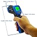 HOLDPEAK 981C Digital Laser Infrared Thermometer Non Contact, IR Heat Temperature Gun Instant-Read -58 to 1022℉ (-50 to 550℃) for Cooking, Grill, Pizza Oven, Griddle, Engine, HVAC, Not for Human