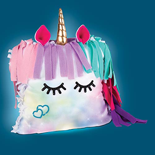 Make It Real DIY Glowing Unicorn Pillow DIY Arts and Crafts Kit for