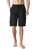 Tesla TM-MSB01-BLK_Large Men's Swimtrunks Quick Dry Water Beach MSB01