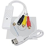 WinnerEco Easycap USB 2.0 Video Capture Card VHS to DVD Converter Audio Capture Adapter