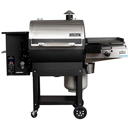 Camp Chef Woodwind SG 24 Pellet Grill with Sidekick Stove/Griddle