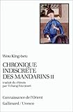 Chronique indiscrète des mandarins by